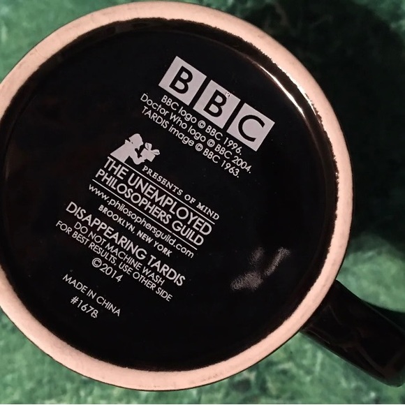 Disappearing Tardis Coffee Mug Tea BBC Dr. Who Cup Ceramic Collector’s Item! - Picture 3 of 9